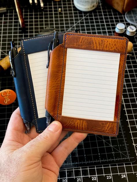 handmade index card holder.